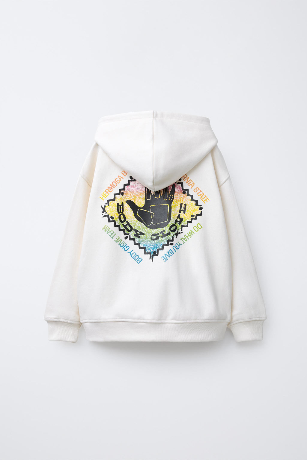 ZARA X BODY GLOVE ® ZIP-UP HOODIE  фото 2