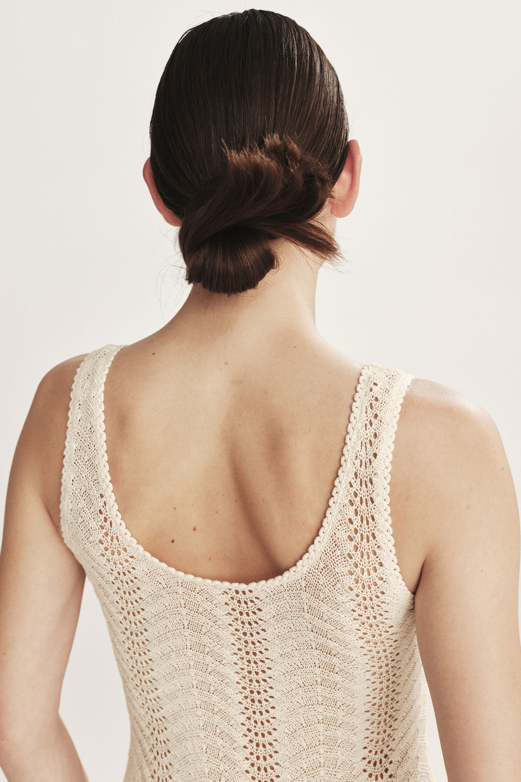 Vestido midi efecto crochet - H&m фото 5