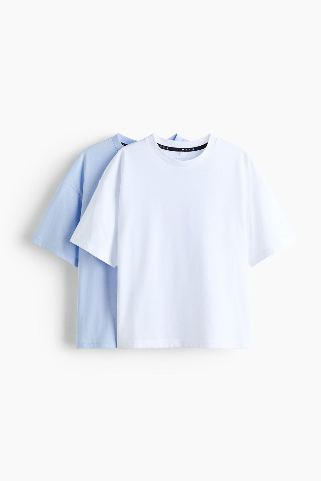 Pack de 2 camisetas boxy con DryMove Relaxed Fit - H&m фото 2