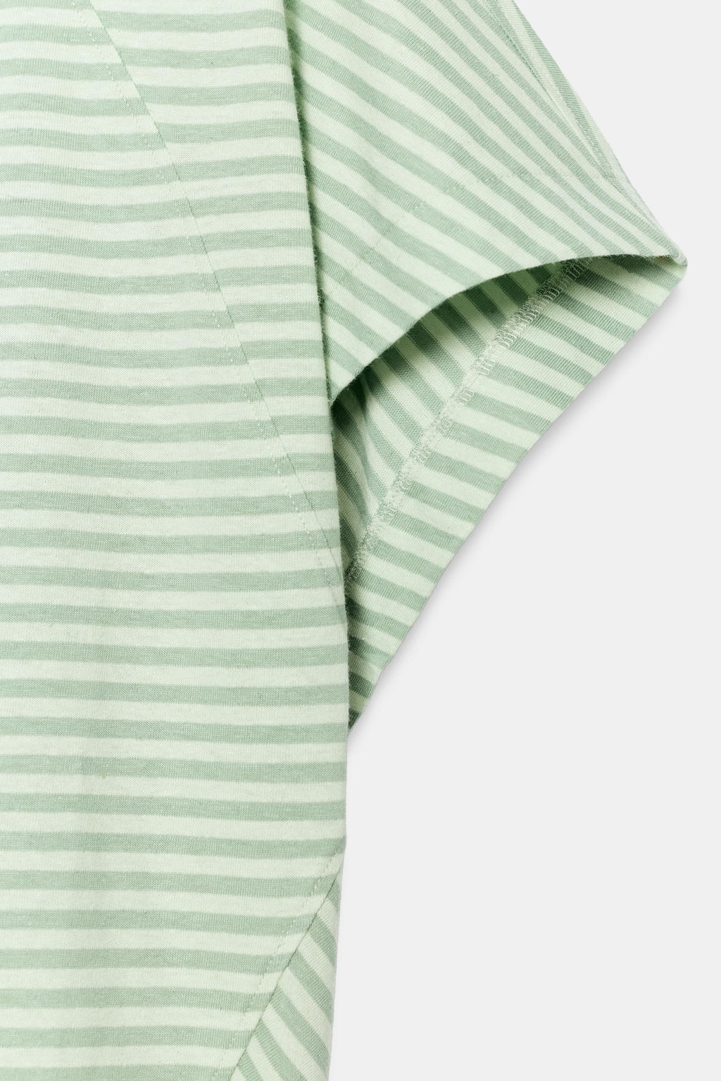 CAMISETA OVERSIZED RAYAS / Verdes - Zara фото 6