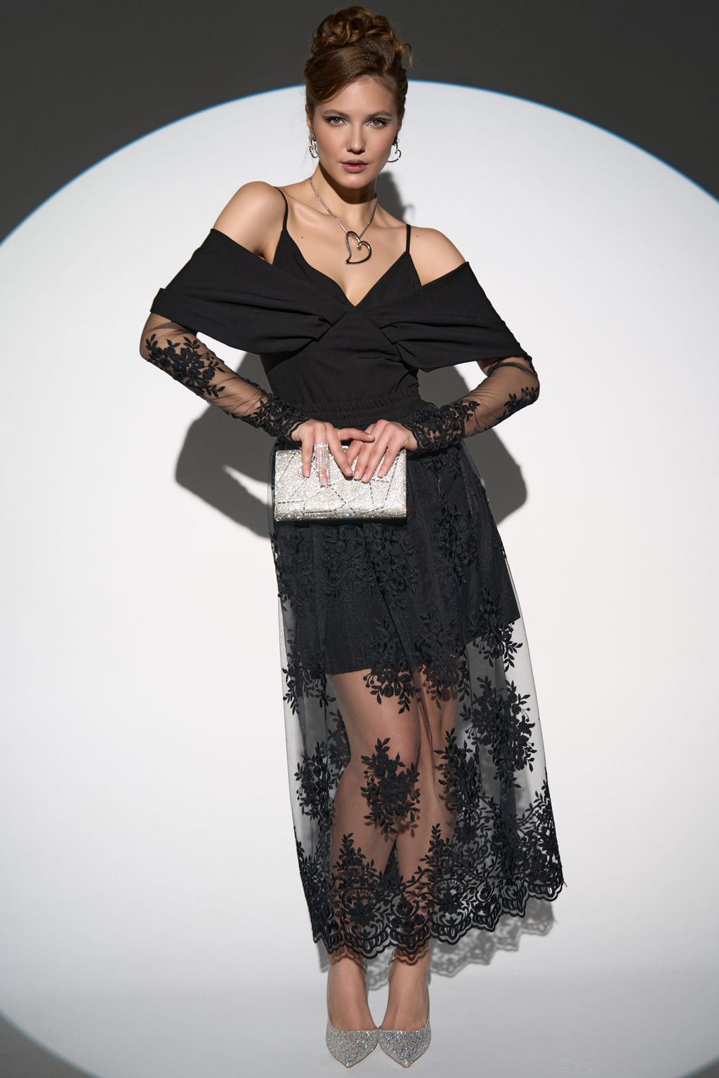 Платье Мэдж (чёрный) - Эльза фото 6