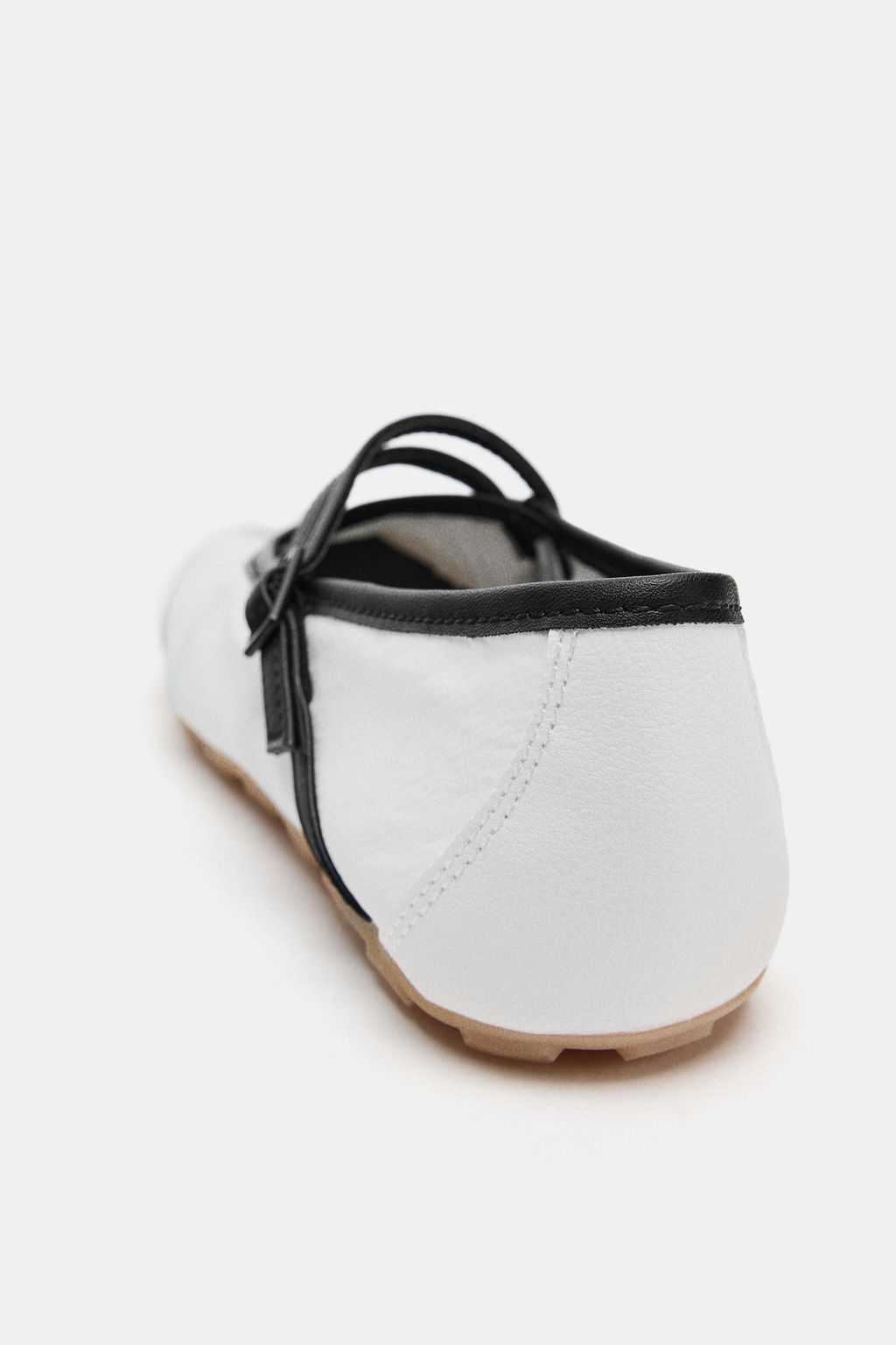 BAILARINA DEPORTIVA TIRAS / Blanco - Zara фото 5