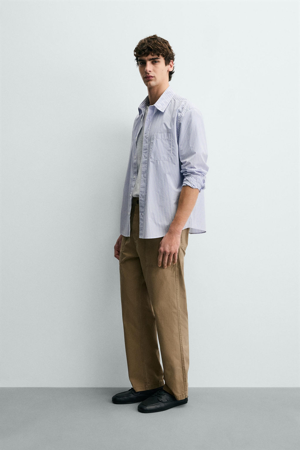 STRIPED POCKET SHIRT - Zara фото 12