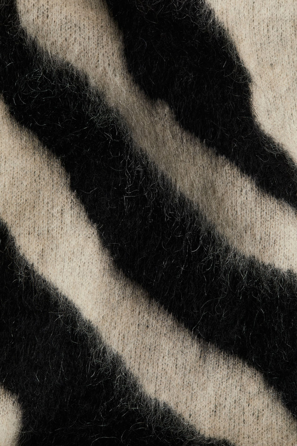 Falda en punto jacquard de mezcla de mohair - H&m фото 7