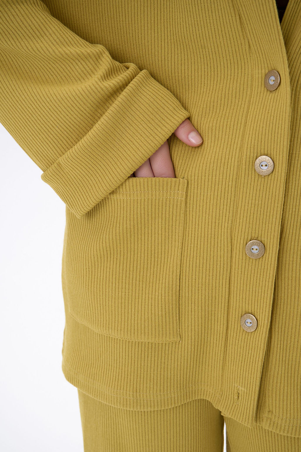 Кардиган Эмили (горчичный) - Эльза фото 8
