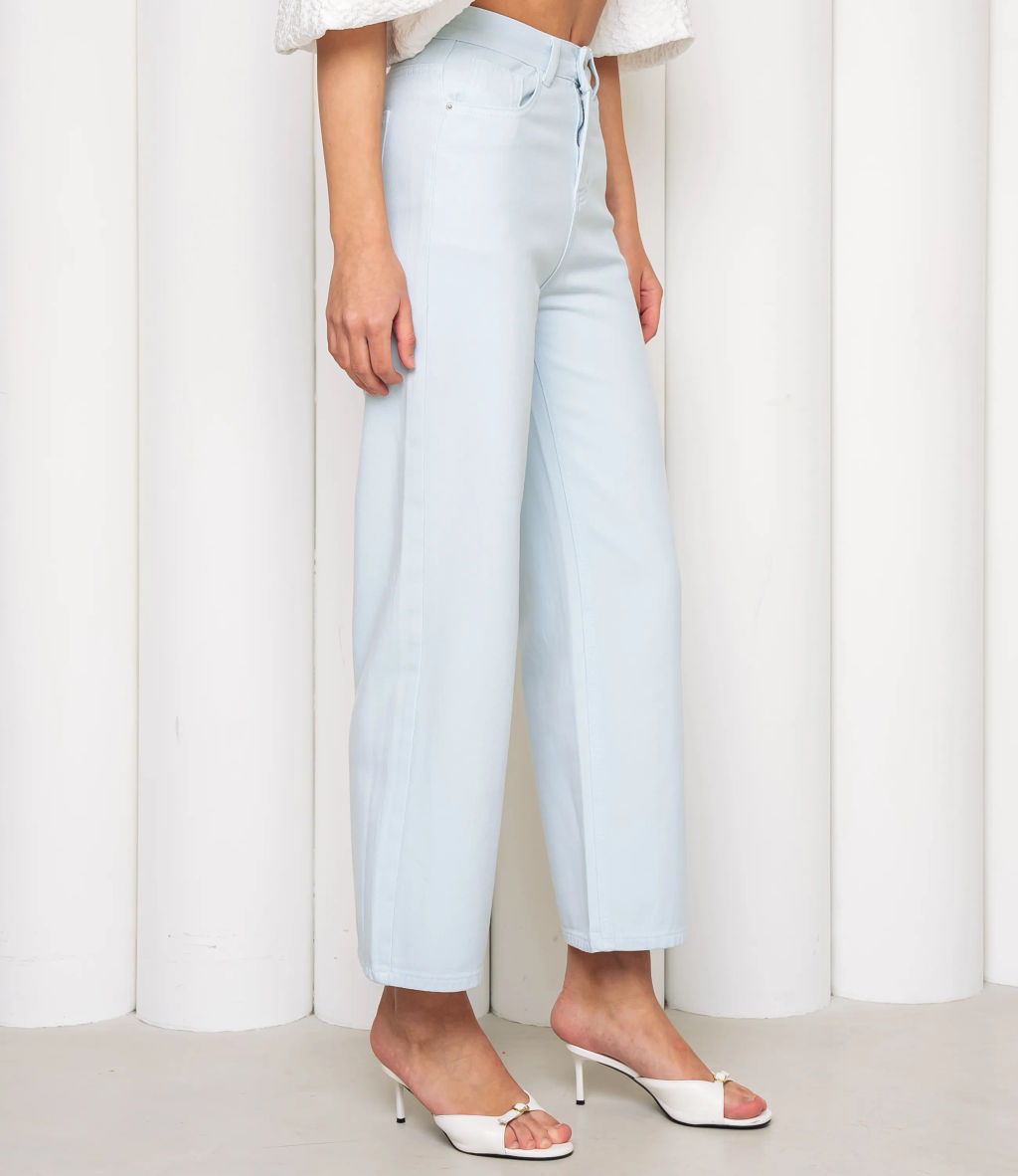 Джинсы #КТ9610, светло-голубой - Dommod фото 3