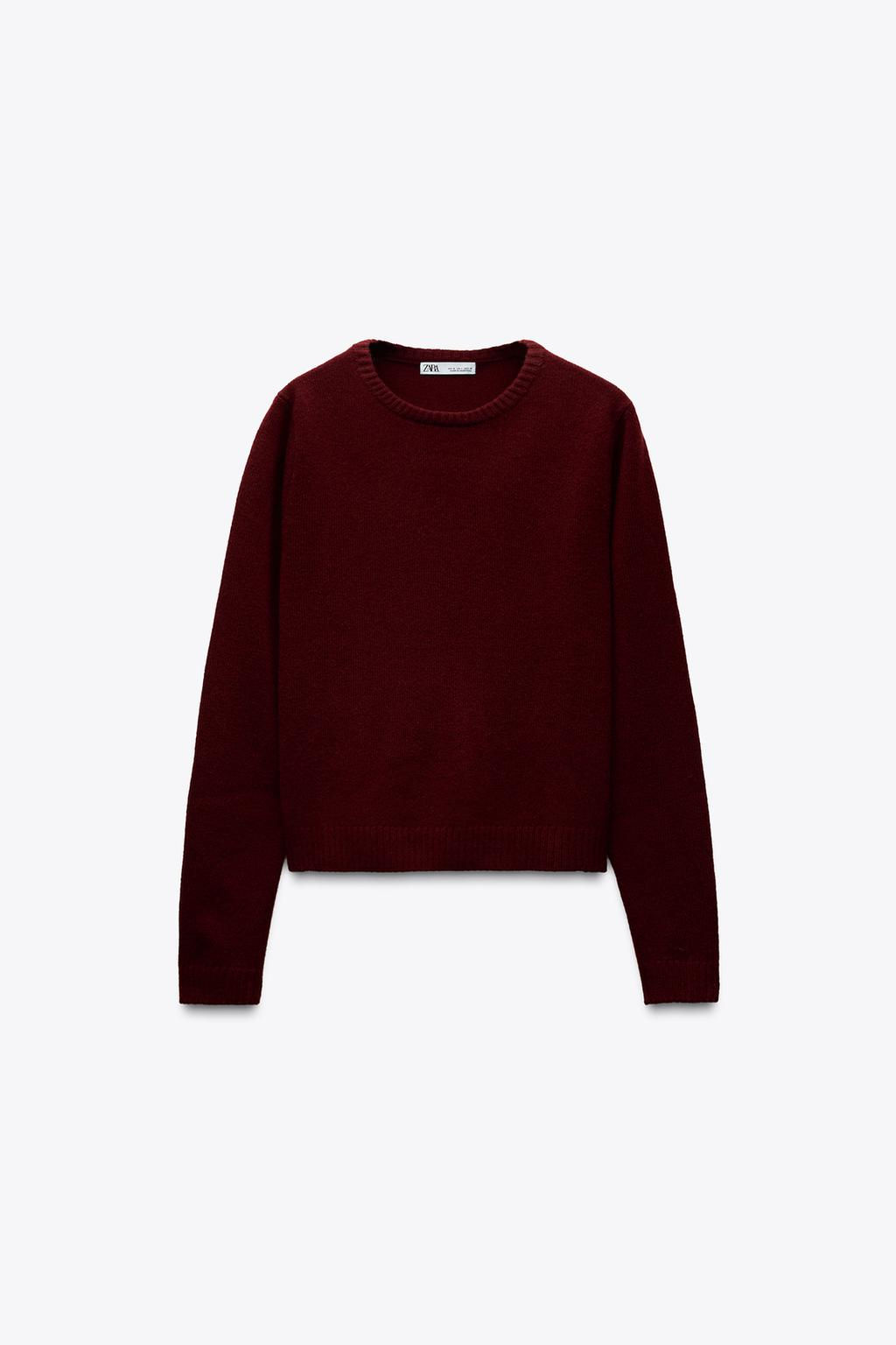 BASIC 100% WOOL SWEATER - Zara фото 10
