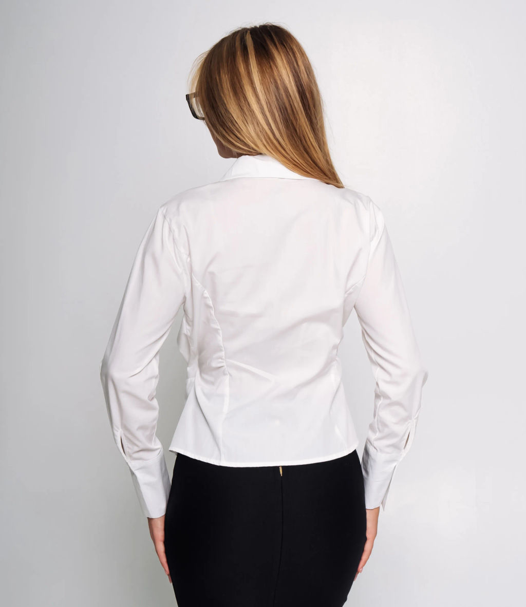 Блуза #КТ2698-1, белый