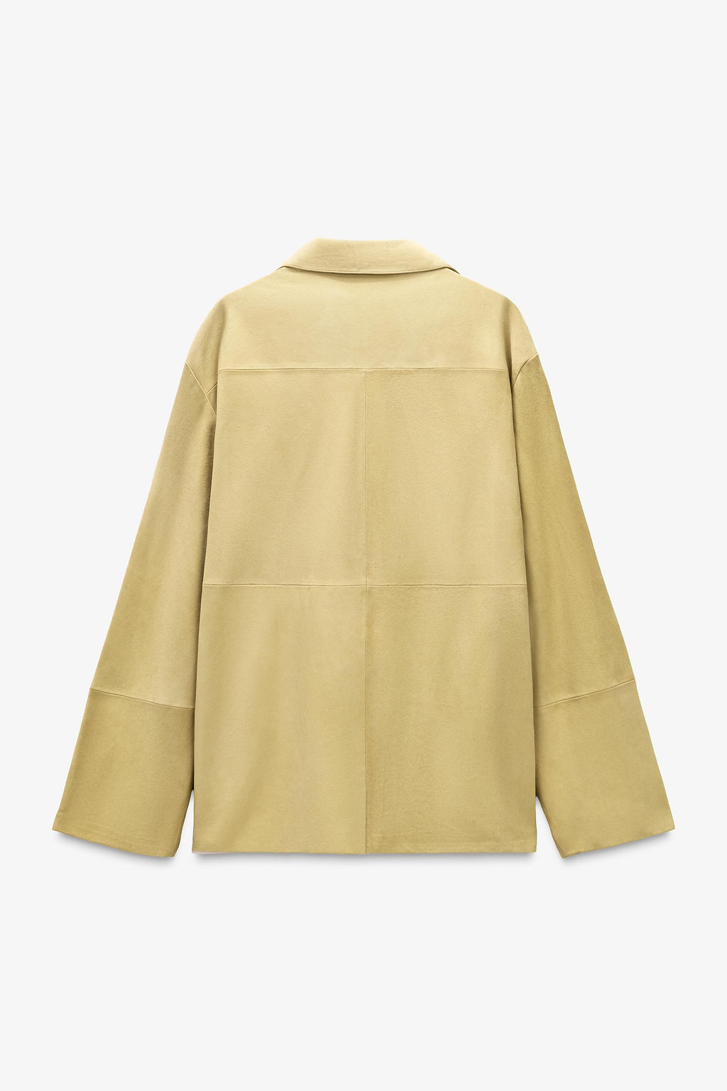 CAMISA BOLSILLO PIEL ANTE LIMITED EDITION / Amarillo - Zara фото 4