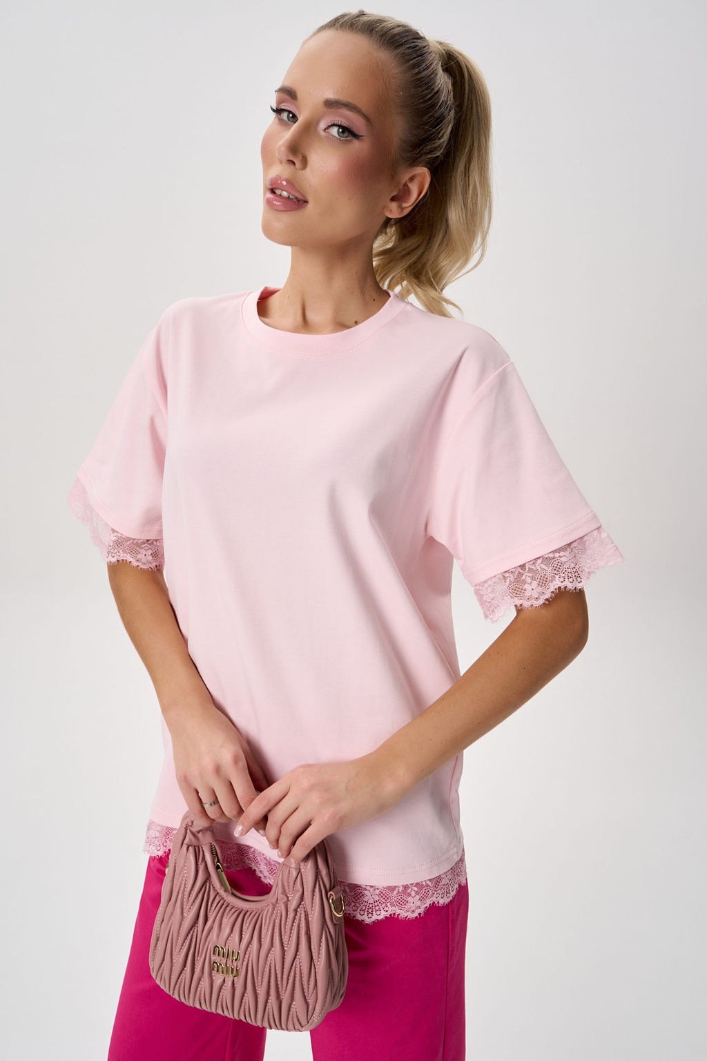 Футболка Бэль (розовый) - Эльза фото 12