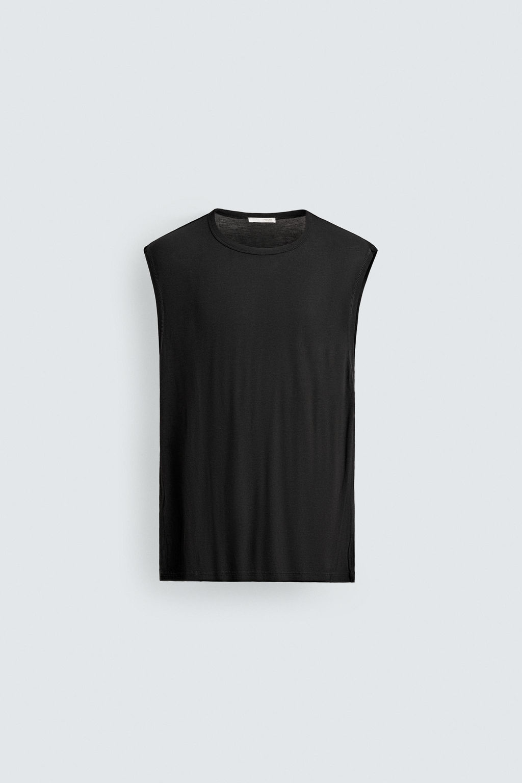 CAMISA TANK RELAXED FIT 100% BAMB? / Negro - Zara фото 7