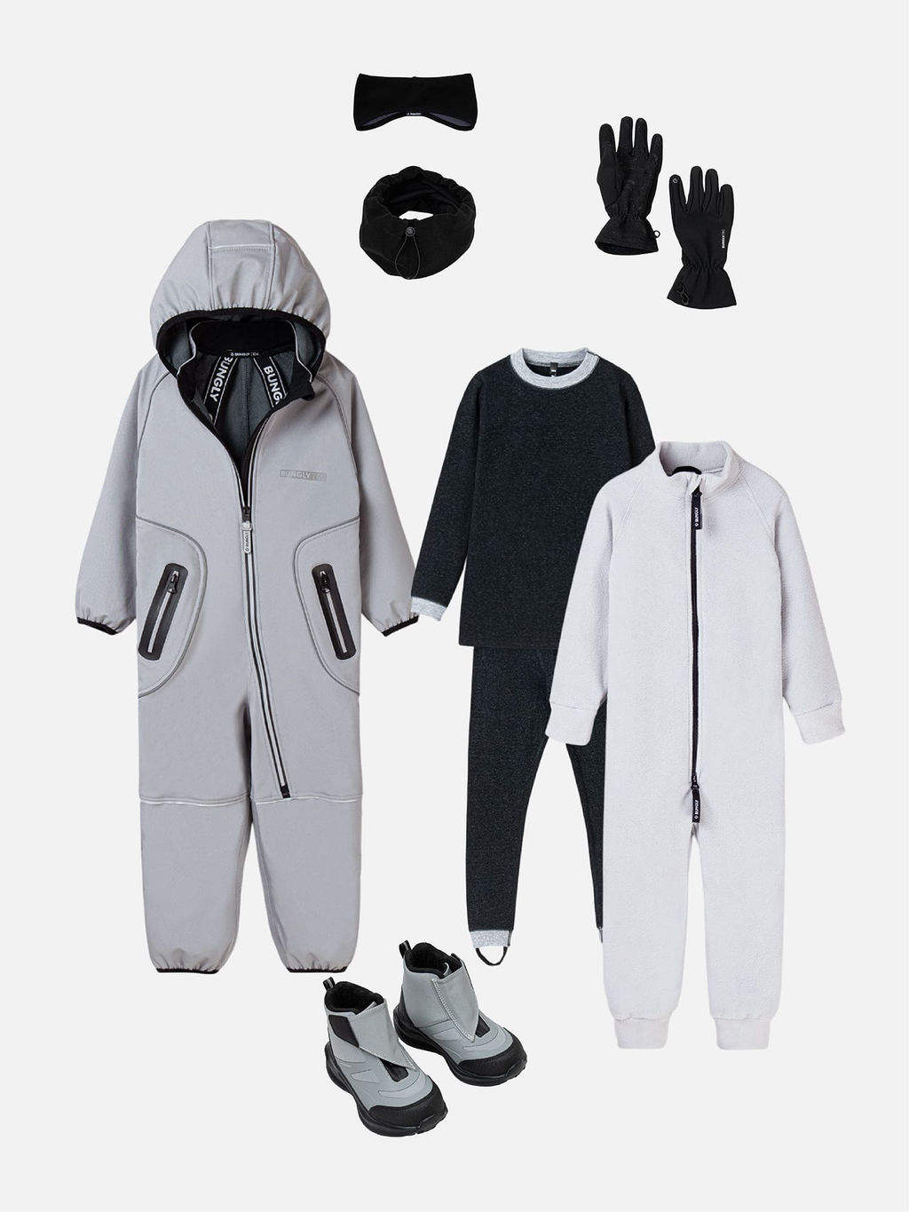 Комбинезон Softshell демисезонный Туман Bungly tec  фото 6