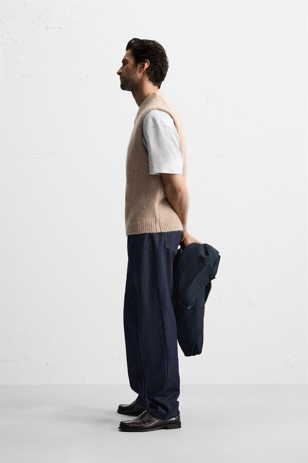 TEXTURED KNIT VEST - Zara фото 5