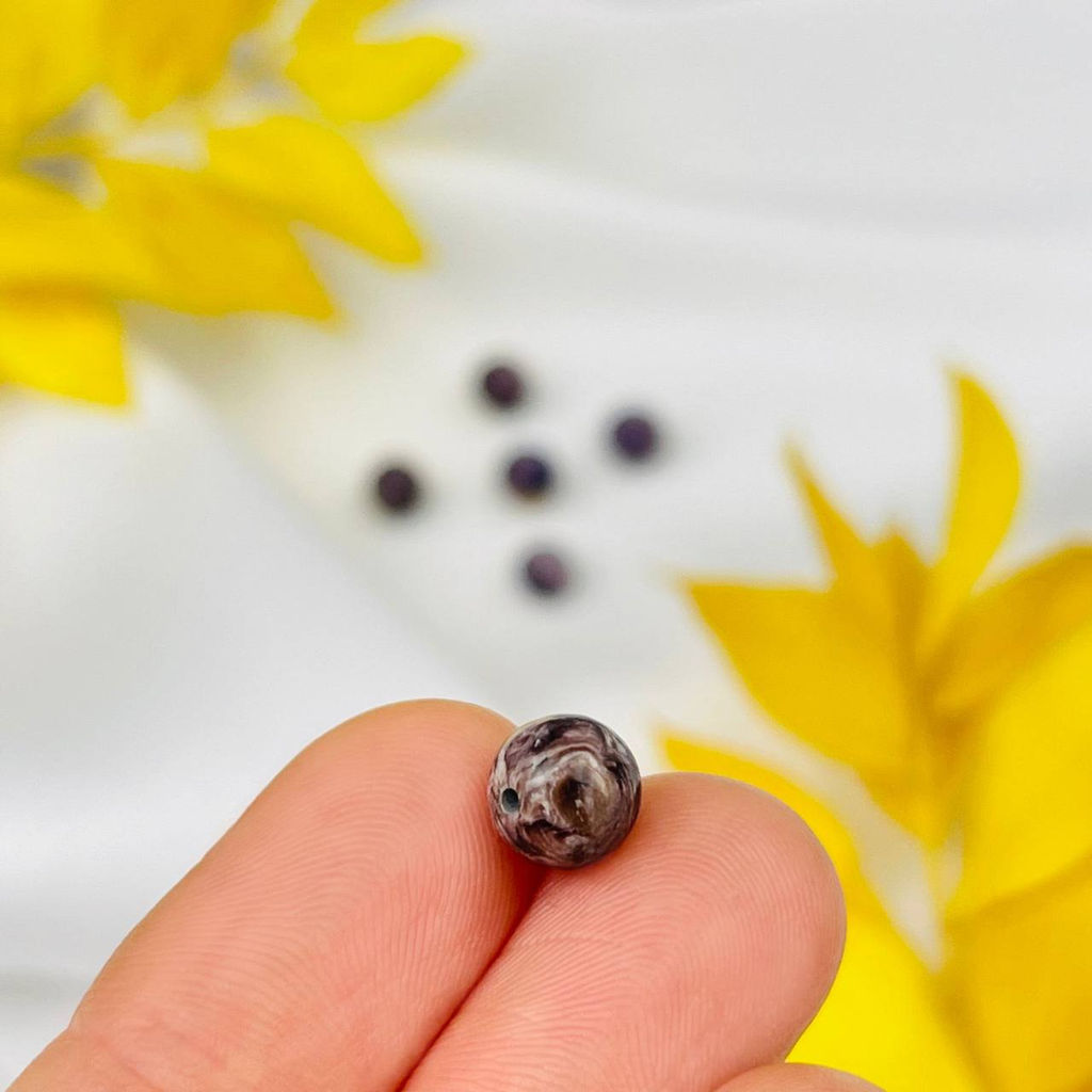 Бусины для украшений из Чароита (10 шт)