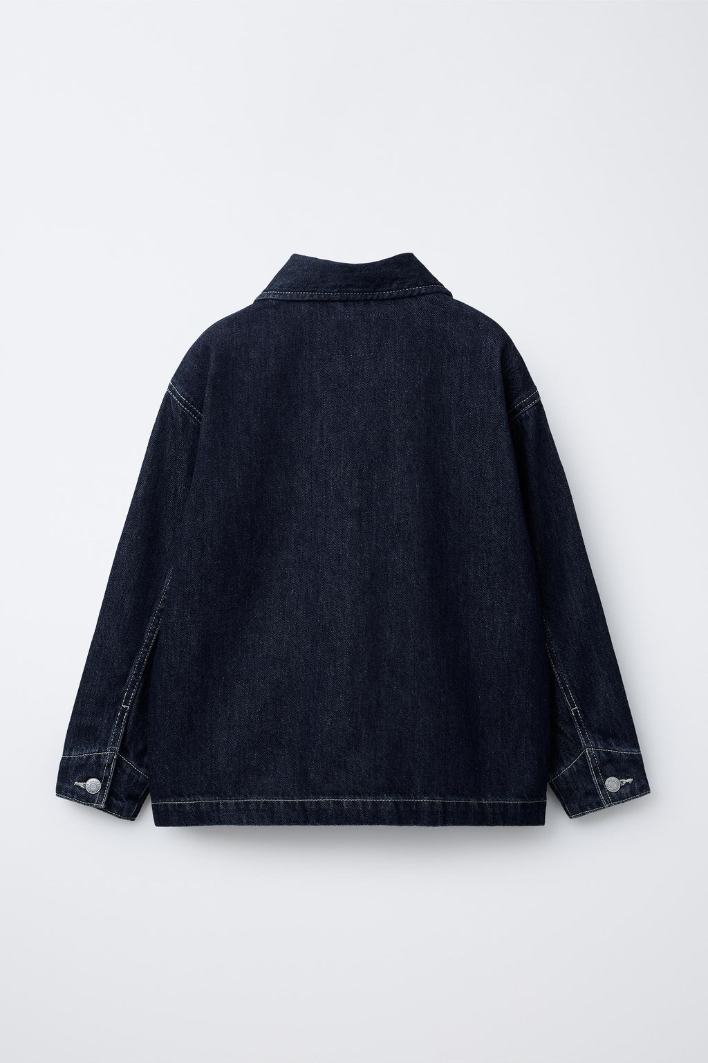 DENIM JACKET WITH LABEL