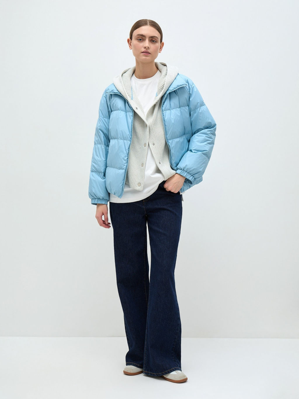 Conso/SS 240122 - blue marine Пуховая куртка