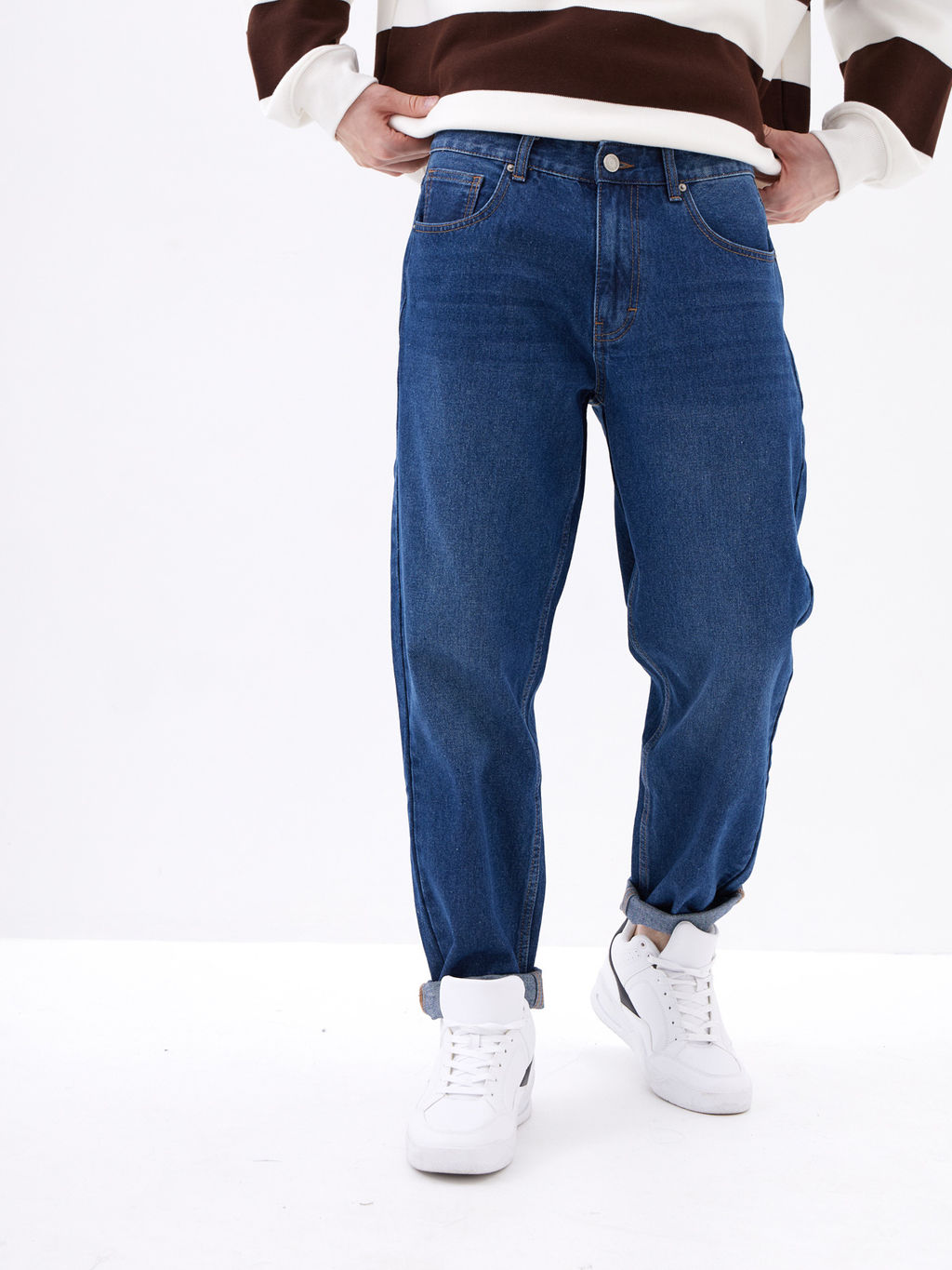 Мужские джинсы TAPER-SLIM - Mossmore фото 22