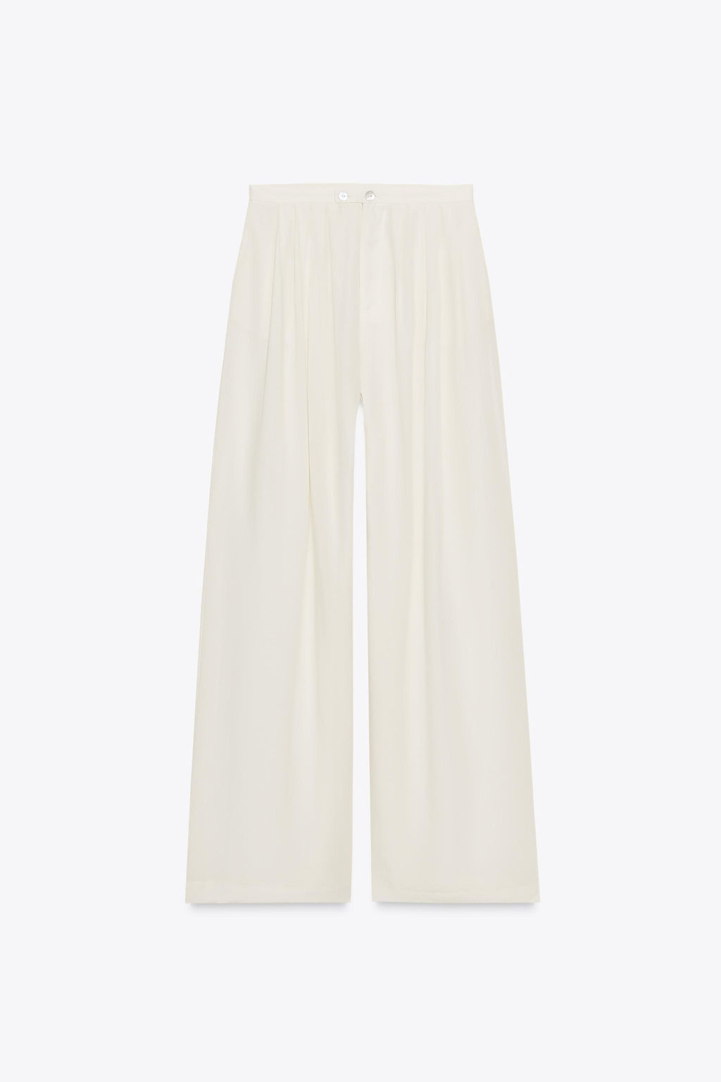 FULL LENGTH MULTI-PLEAT TROUSERS - Zara фото 7