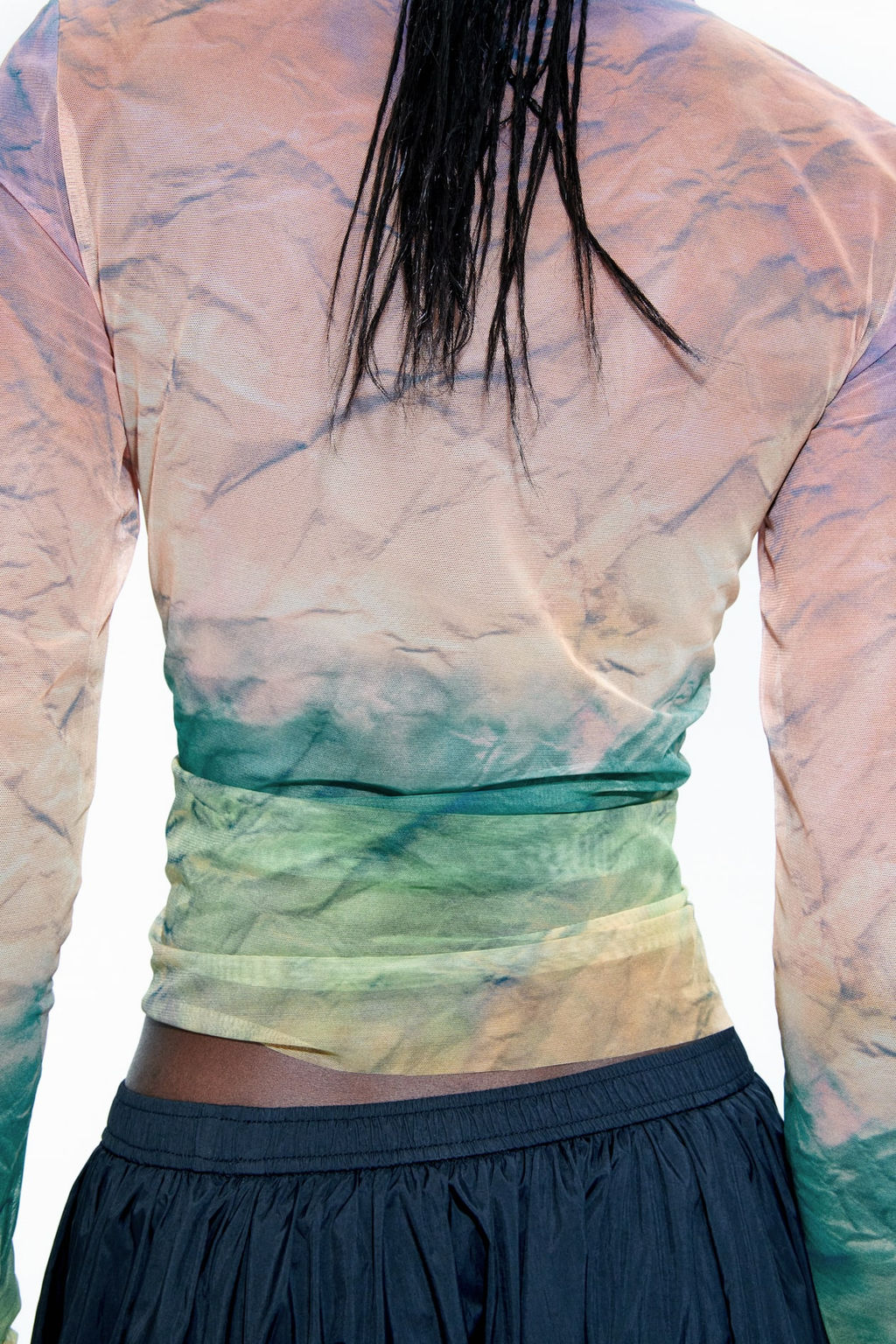 Top transparente estampado - H&m фото 3
