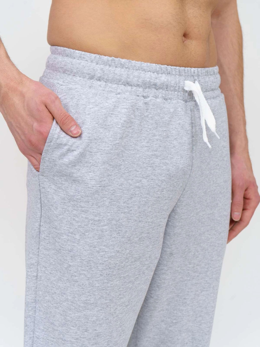 Брюки мужские, цвет серый