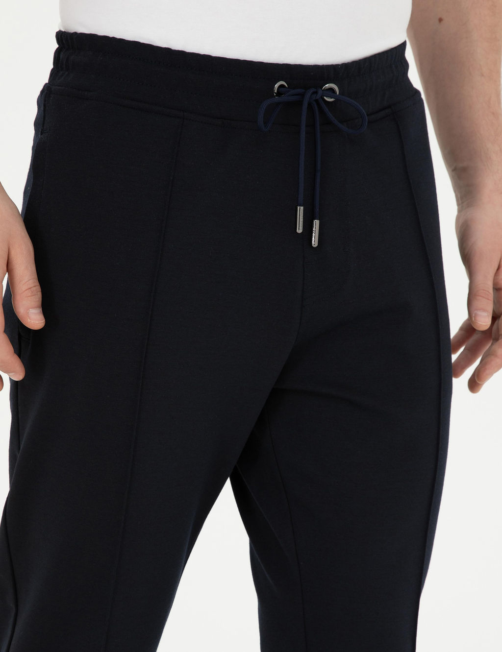 Штаны Pierre Cardin Lacivert Slim Fit темно-синие