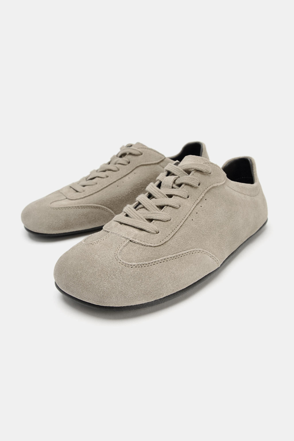 ZAPATO PLANO DEPORTIVO SERRAJE / Verde Caqui - Zara фото 6