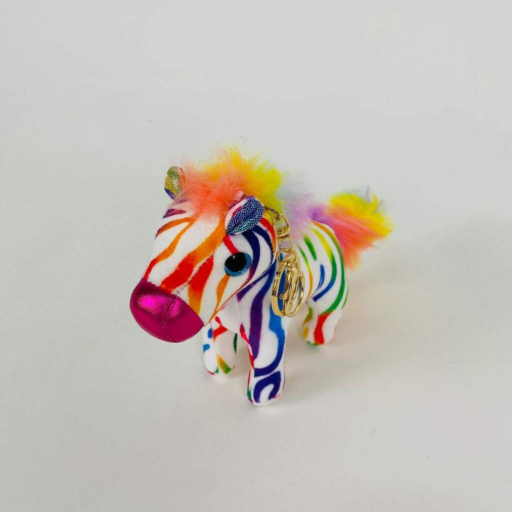 Мягкая игрушка Брелок Зебра 13 см - Storyland фото 6