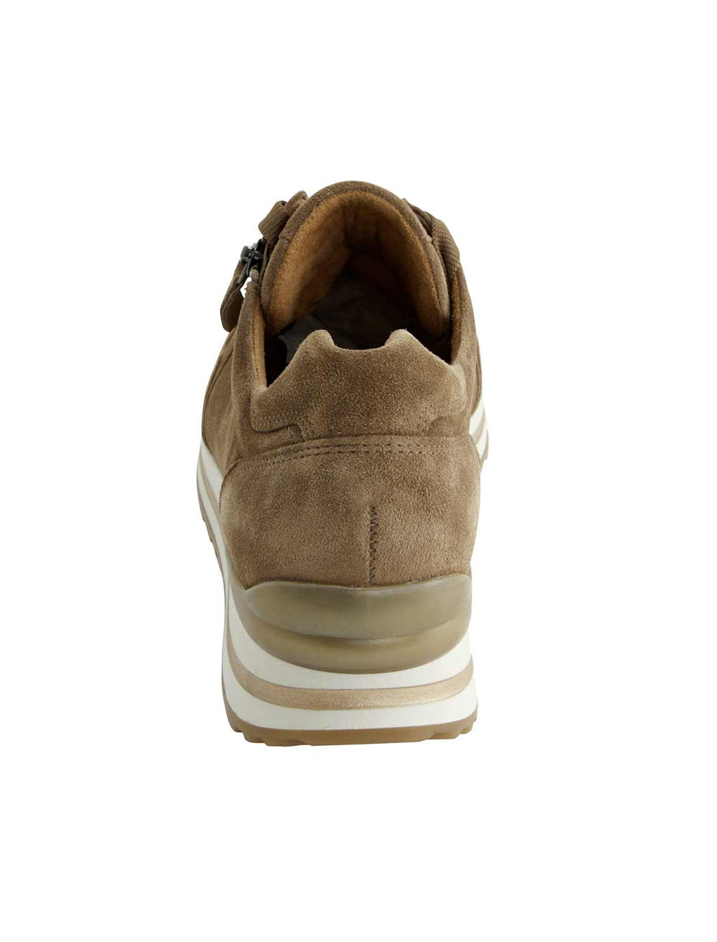 Замшевые кроссовки GABOR, светло-коричневые  фото 5