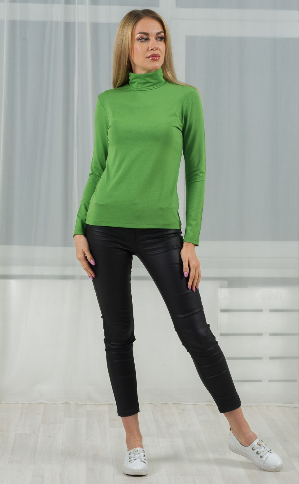 Водолазка "Оливковый светлый"