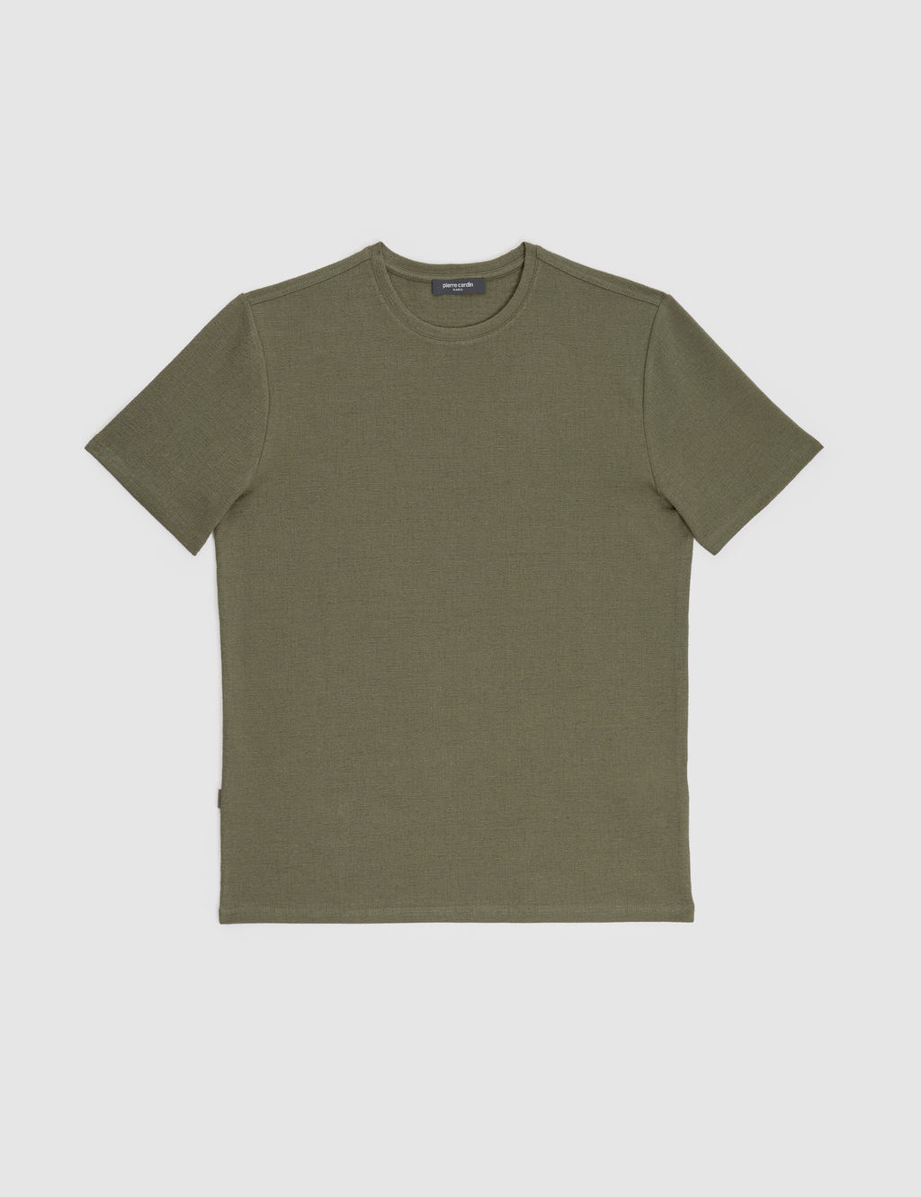 Haki Regular Fit Bisiklet Yaka Ti__rt