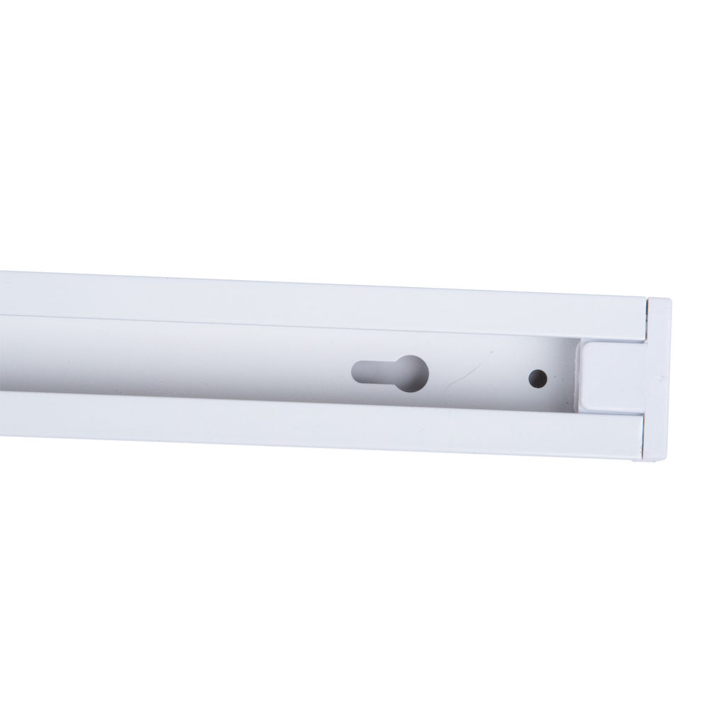 UBX-Q122 GS2 WHITE 100 SET01 Шинопровод осветительный, тип G, в наборе с заглушкой и вводом питания. Однофазный. Белый. Длина 1м. ТМ Volpe.