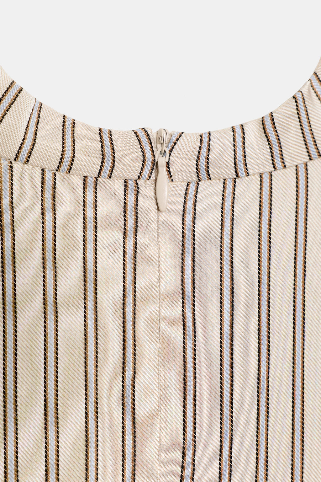 VESTIDO MINI RAYAS ENCAJE / Rosa - Zara фото 10