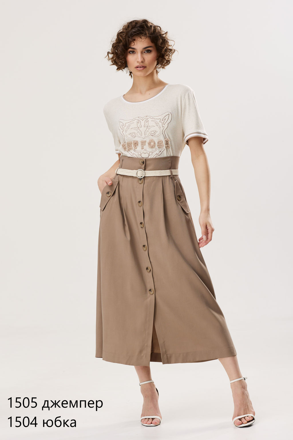 1504 Юбка - Niv niv fashion фото 4