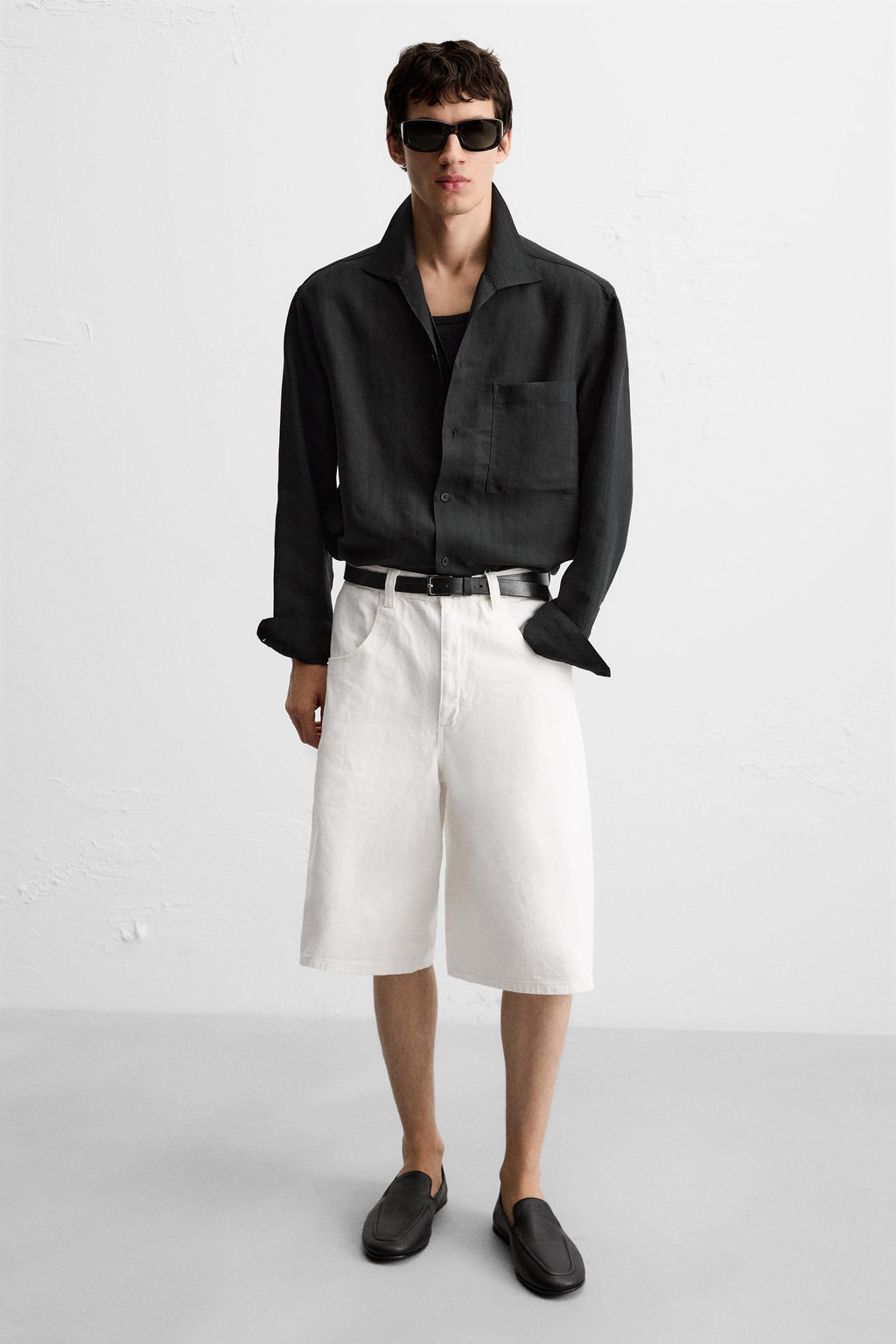 LEATHER LOAFERS - Zara фото 2