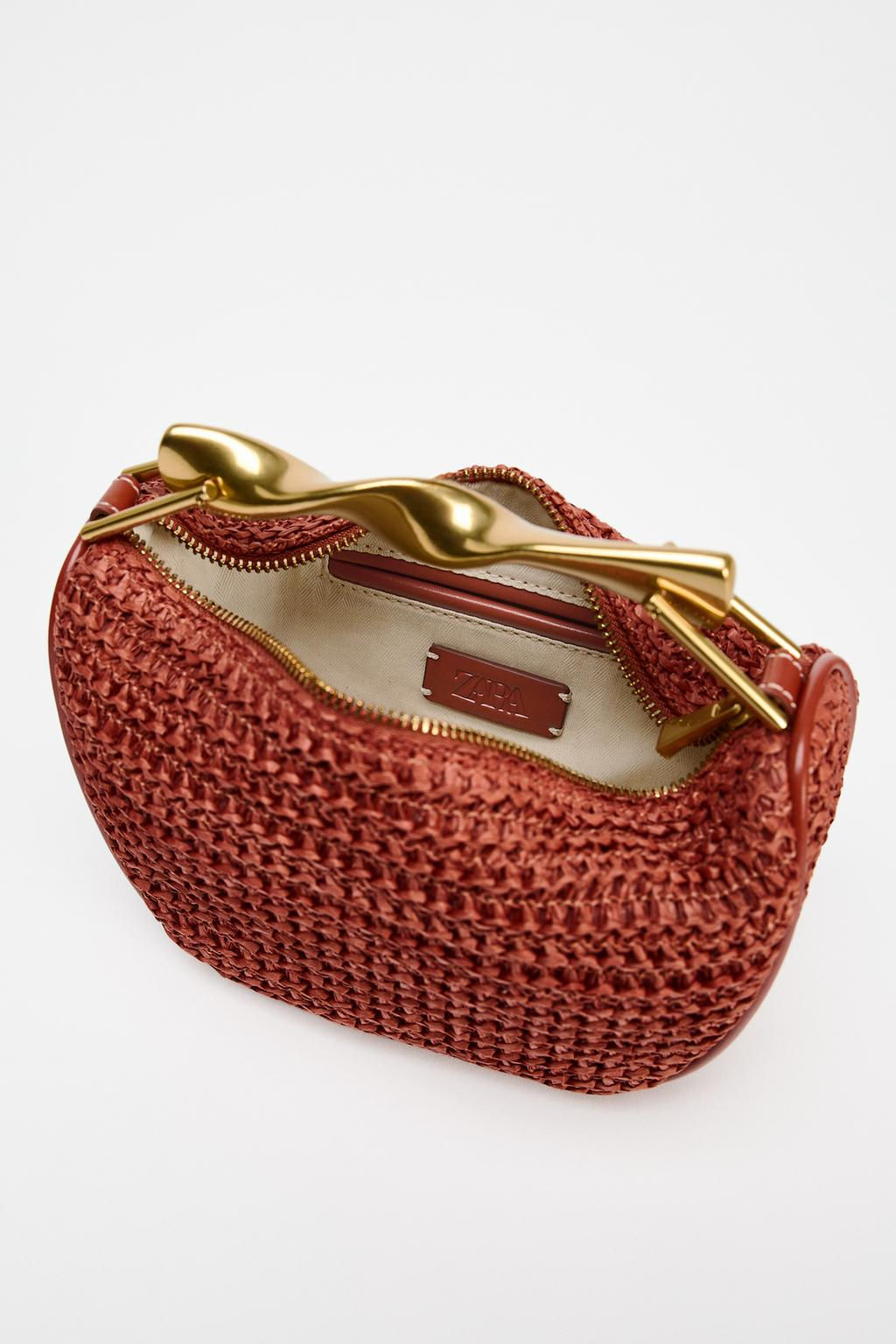 MINI BAG WITH METAL HANDLE - Zara фото 9