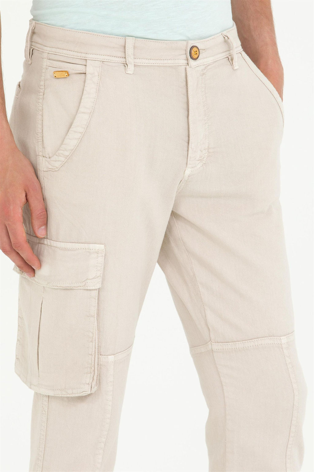 Мужские брюки из плотной ткани Stone - U.s. polo assn фото 13