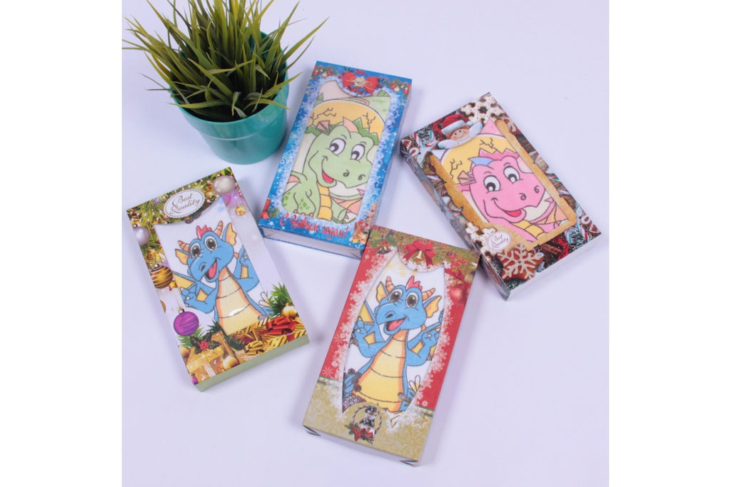 Набор полотенце хлопок-махра 678-46 в шоколадке МР