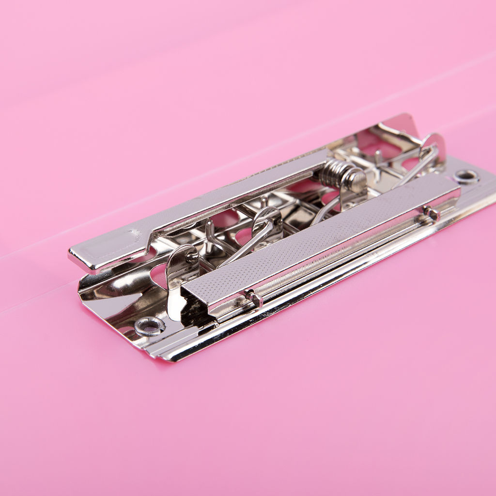 Expert Complete Trend ICEberries Папка с металлическим прижимом A4 700 мкм 20 мм лён 1 шт. клубника EC210720073