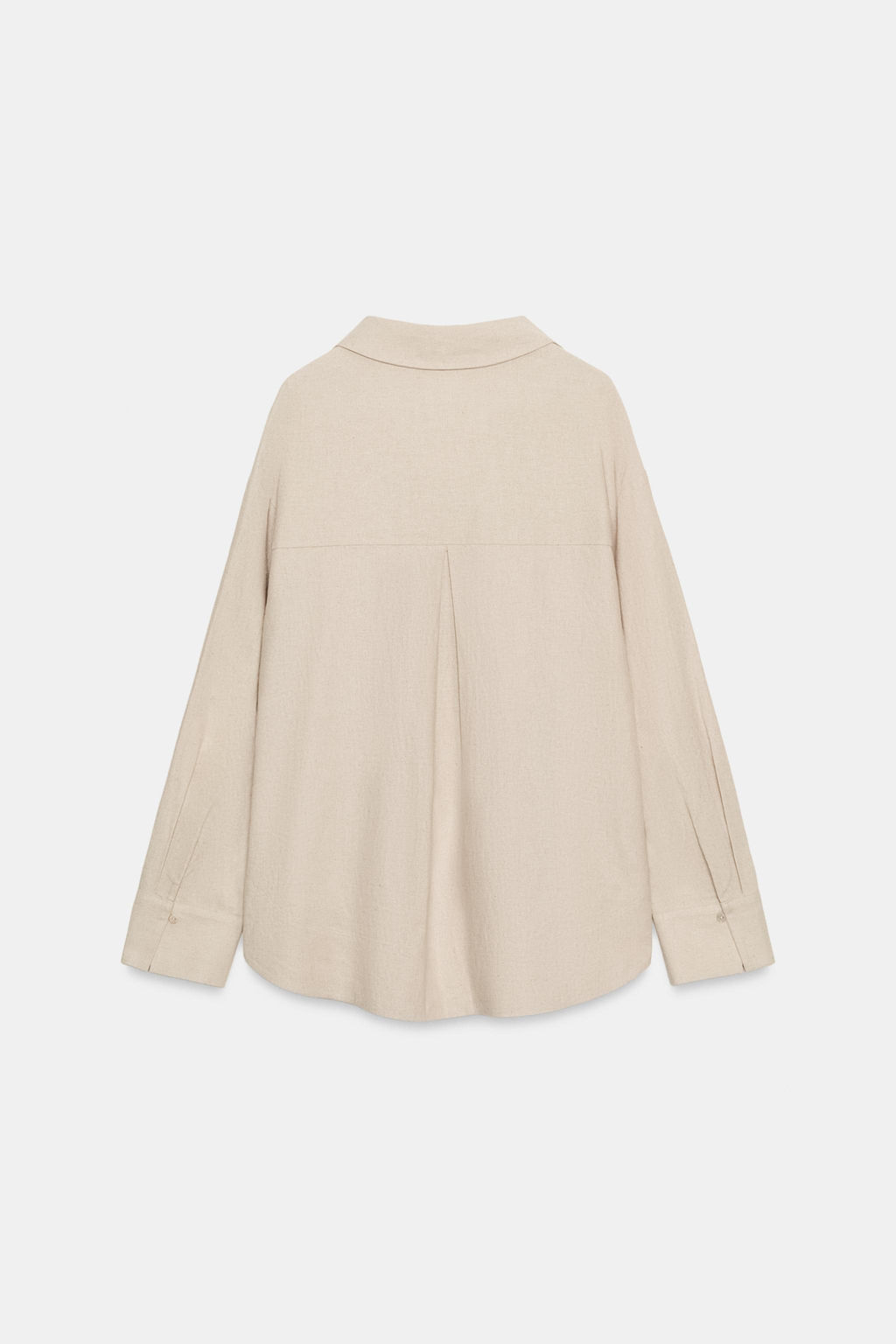 BLUSA ESTAMPADA RAYAS / Beige claro - Zara фото 9