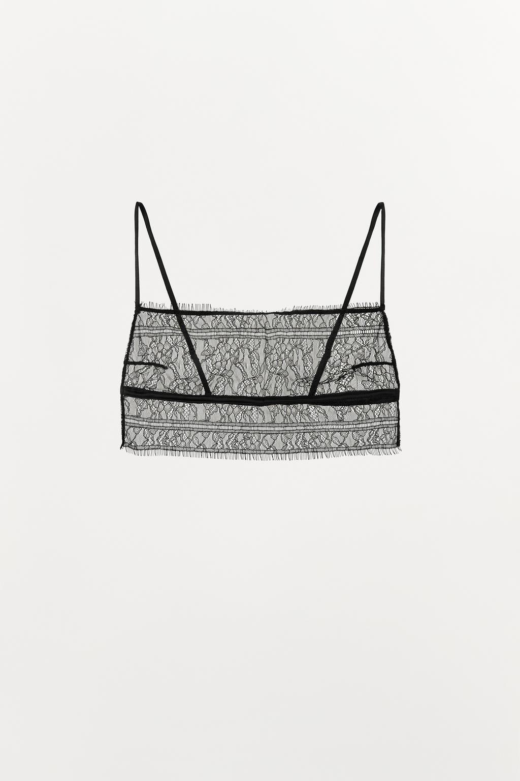 LACE BANDEAU BRALETTE - Zara фото 4