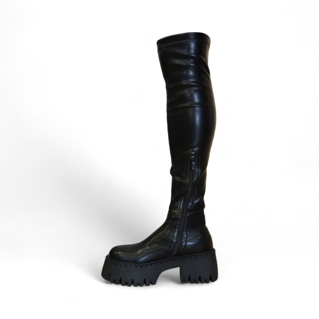 Сапоги-чулки евро зима К916-21 черные