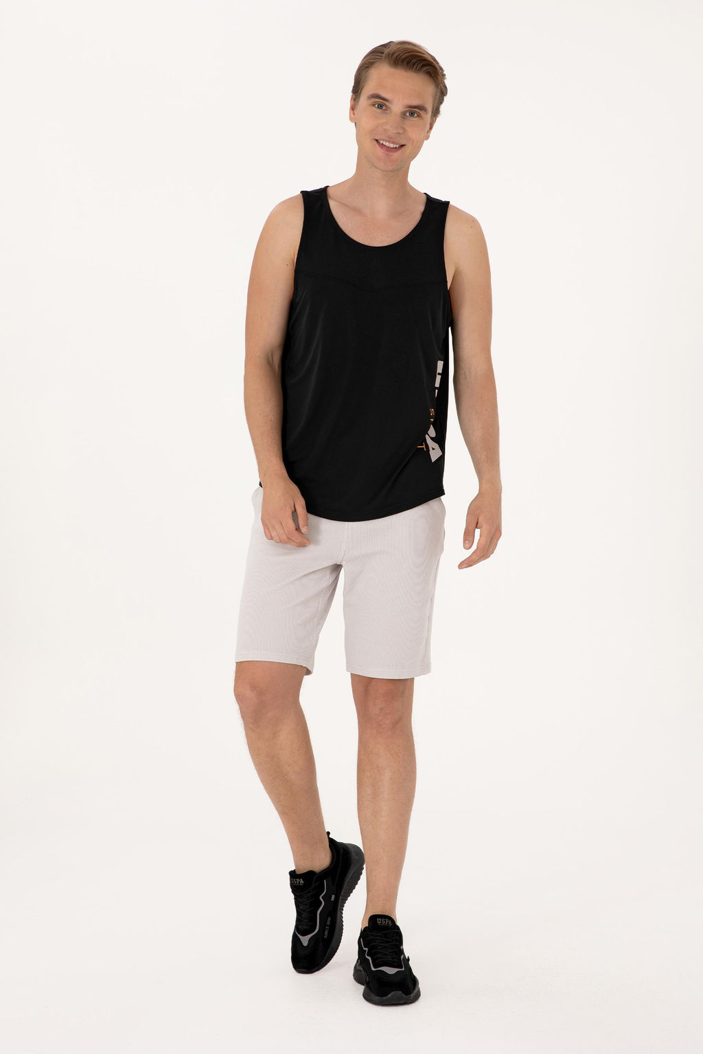 Erkek A__k Gri _rme _ort - U.s. polo assn фото 3