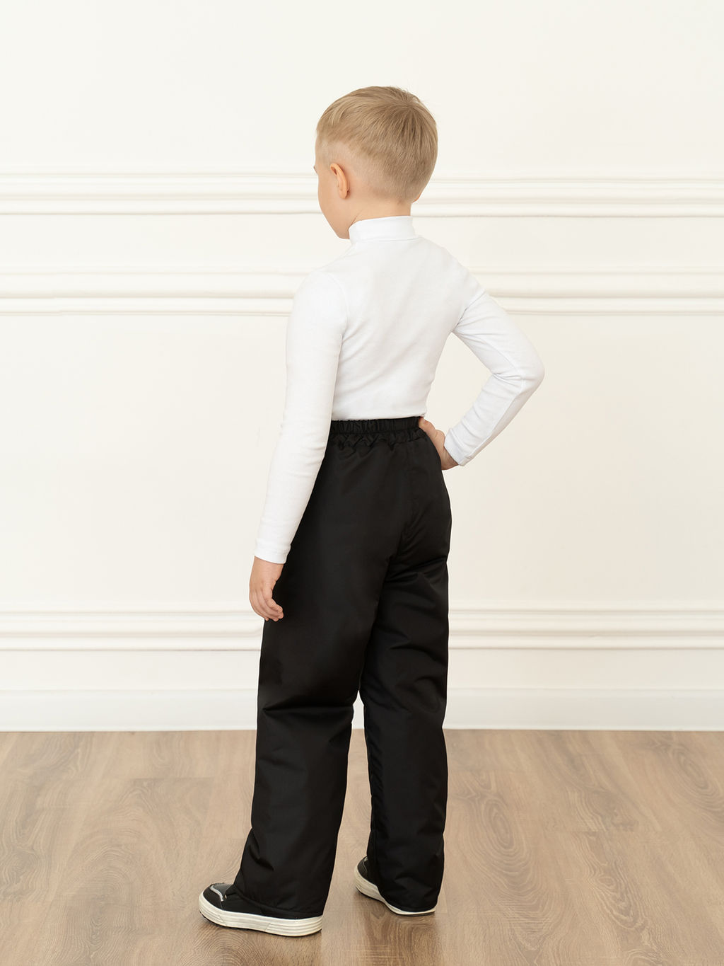 Брюки демисезонные черные - Arctic kids фото 3