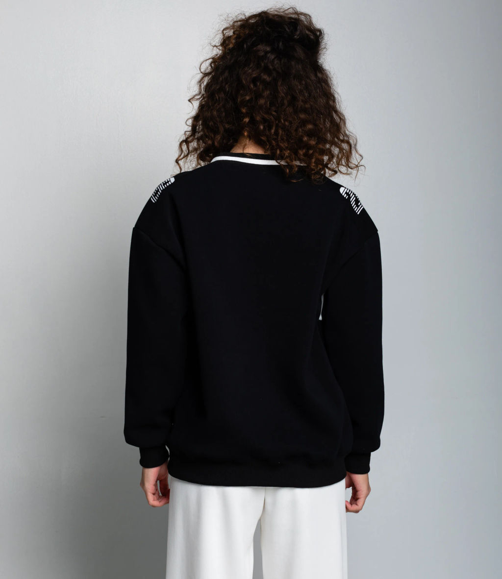 Свитшот #КТ028 (3), чёрный