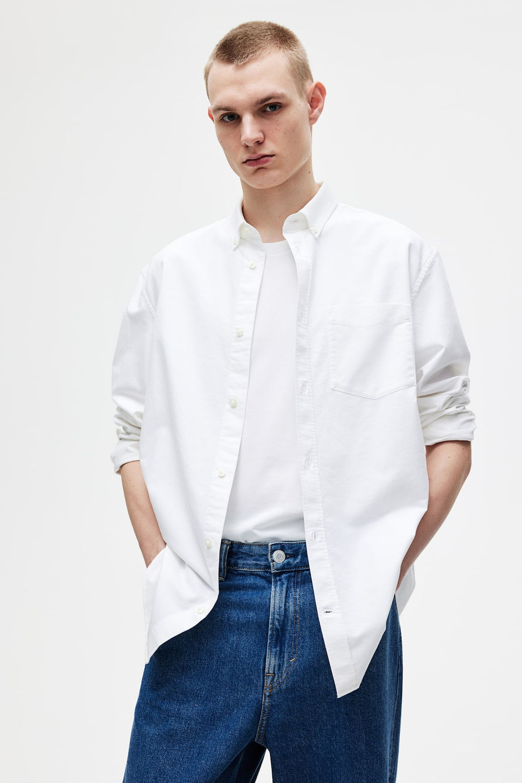 Camisa Oxford Regular Fit - H&m фото 2