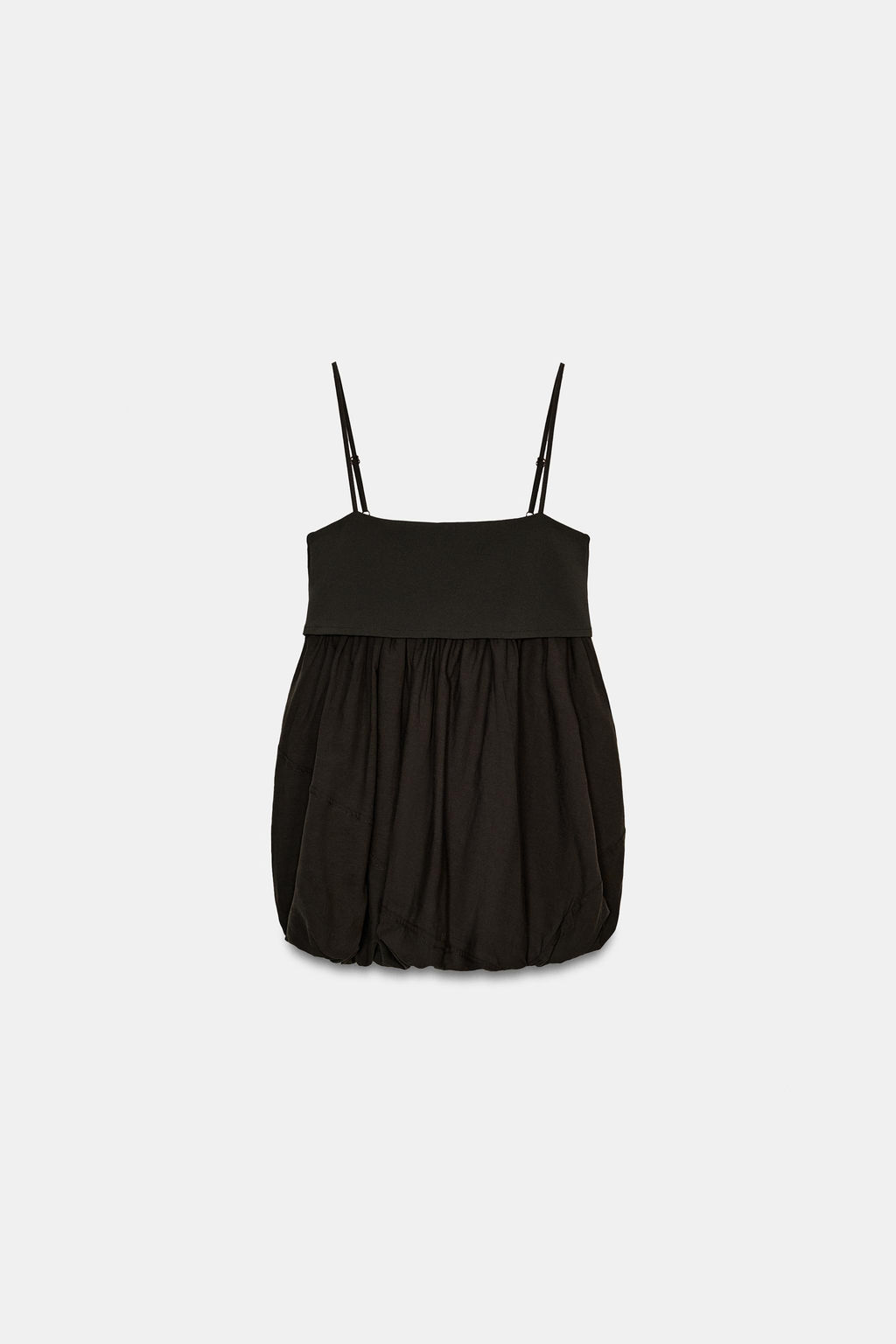 TOP COMBINADO GLOBO / Marr?n - Zara фото 6