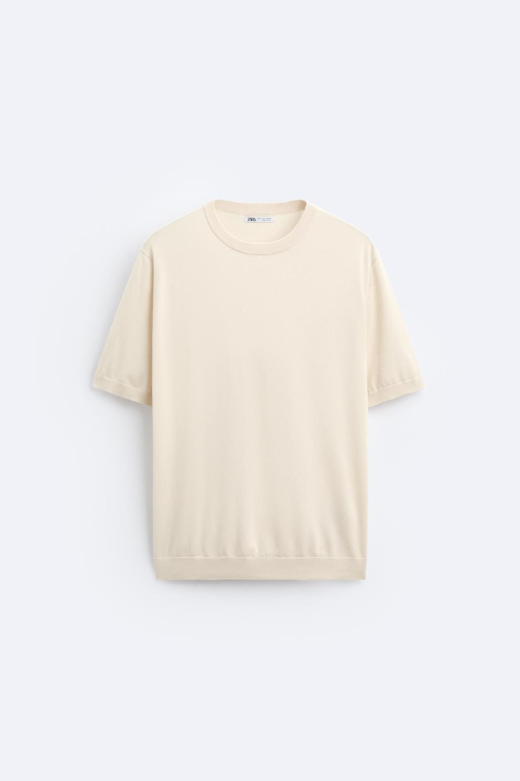 KNIT T-SHIRT - Zara фото 7