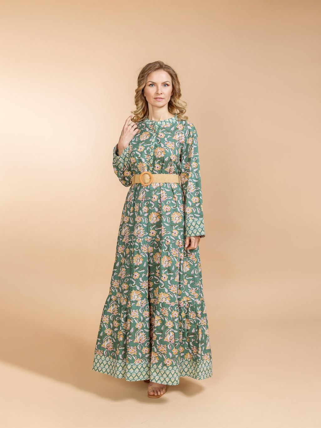 Платье (хлопок) №25-580-3 - Ганг фото 6