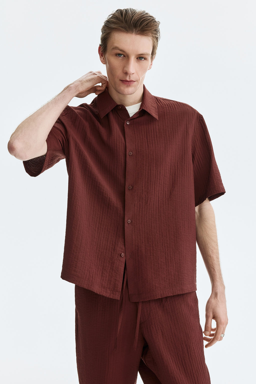 Camisa Relaxed Fit - H&m фото 5