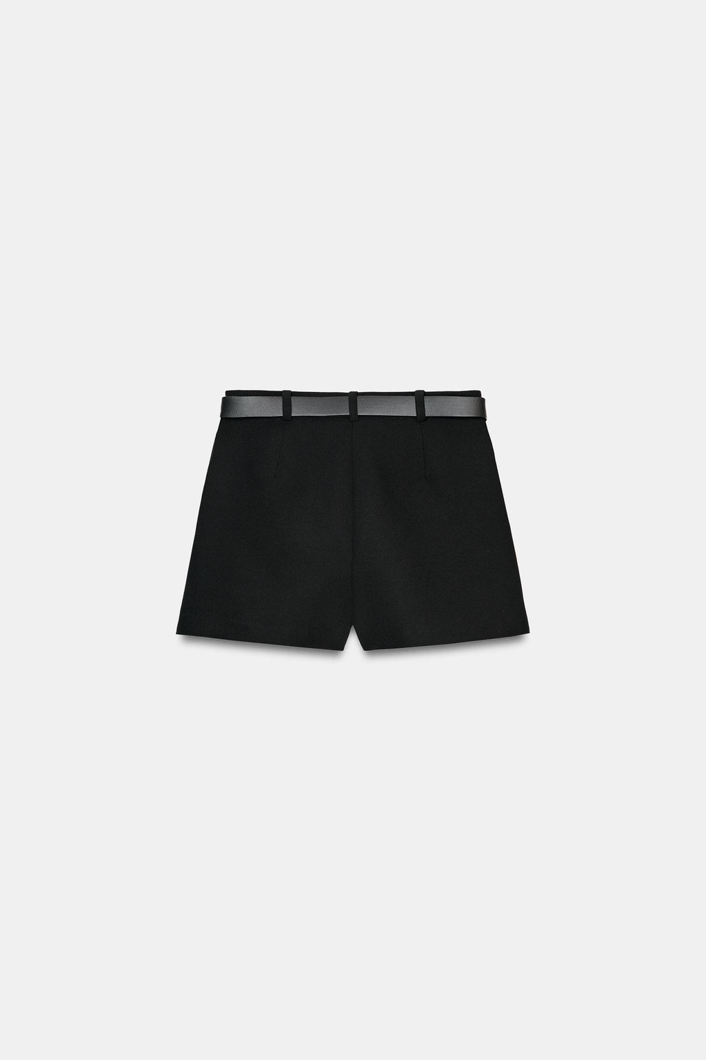 FALDA PANTAL?N CINTUR?N / Negro - Zara фото 6